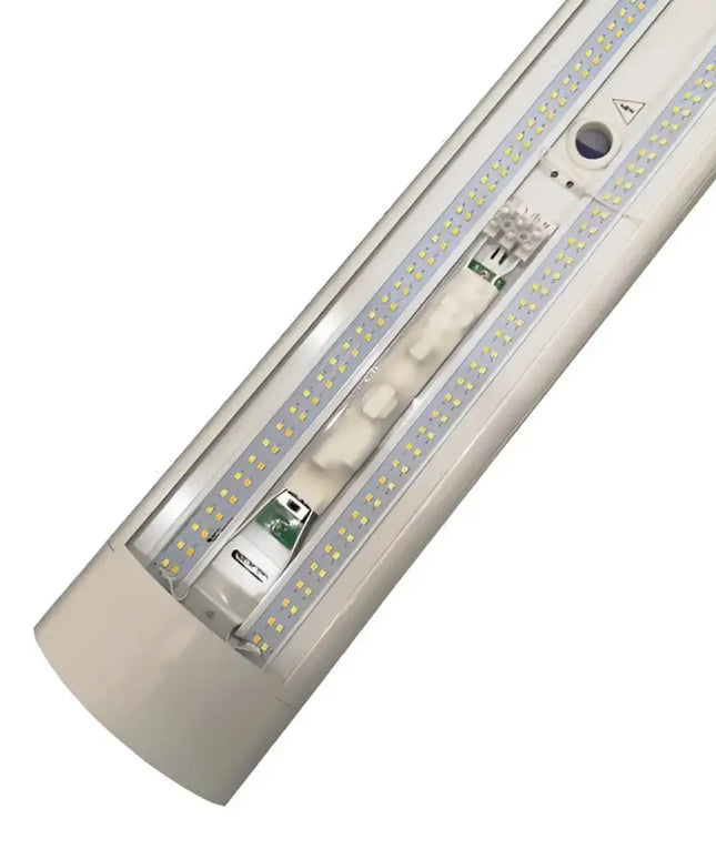 RAZORDMW Interior LED Surface Mounted Dimmable Tri-CCT Wide Batten 18W 600mm - RAZORDMW01-LED Batten Lights-CLA Lighting