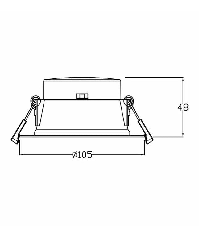 Recessed LED Downlight 10W - Home & Garden > Lighting > Ceiling Lights