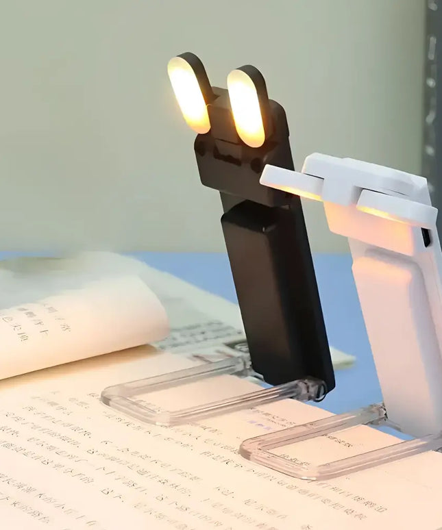 USB Rechargeable LED Clip-On Book Light for Bedtime Reading