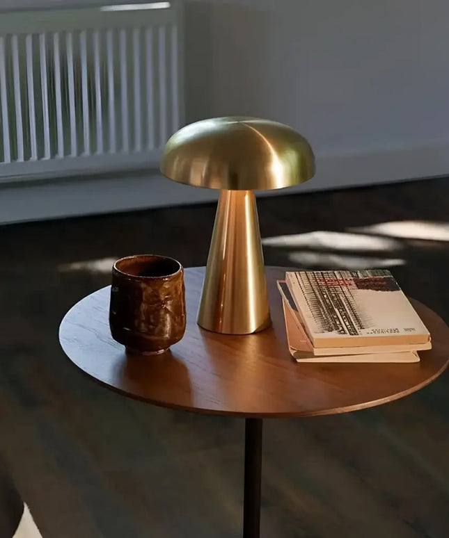 Rechargeable LED Touch Sensor Dimming Mushroom Table Night Light