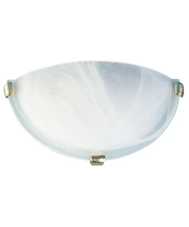 Remo Alabaster glass 1 Light Wall Light 300mm Gold-Wall Sconce-Oriel Lighting
