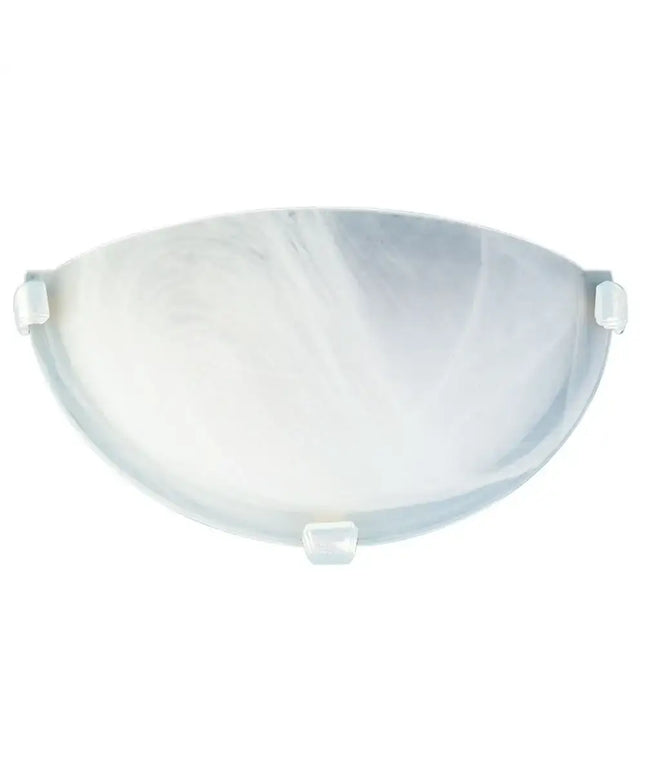 Remo Alabaster glass 1 Light Wall Light 300mm White-Wall Sconce-Oriel Lighting