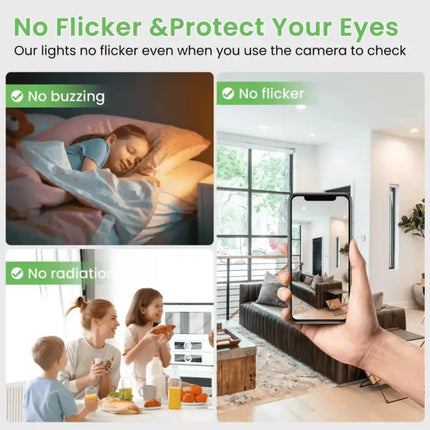 12W Tri - Colour Dimmable LED Downlight | 90mm Cut Out | Reno Sleek Trade Pack - Home & Garden > Lighting > Ceiling Lights - Alusso