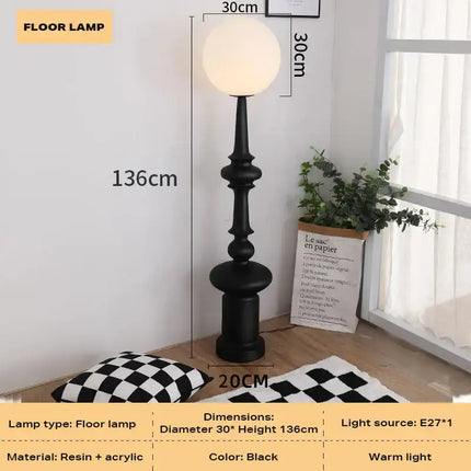 Retro Roman Living Room Floor Lamp Bedroom Art Sense Medieval - Home & Garden > Lighting > Night Lights & Ambient