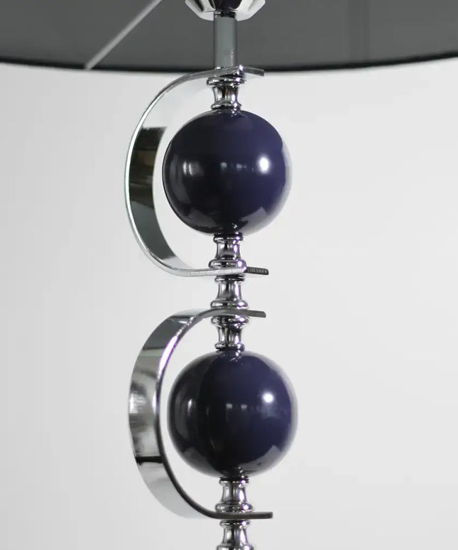 Rialto Floor Lamp - Navy - LL-27-0141BL-Floor Lamps-Lexi Lighting