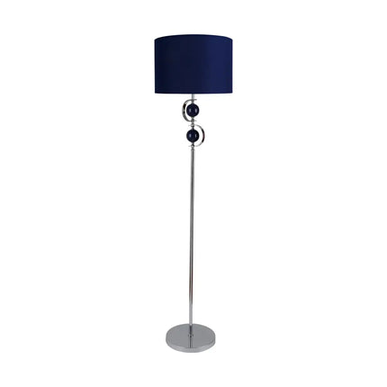 Rialto Floor Lamp - Navy - LL-27-0141BL-Floor Lamps-Lexi Lighting