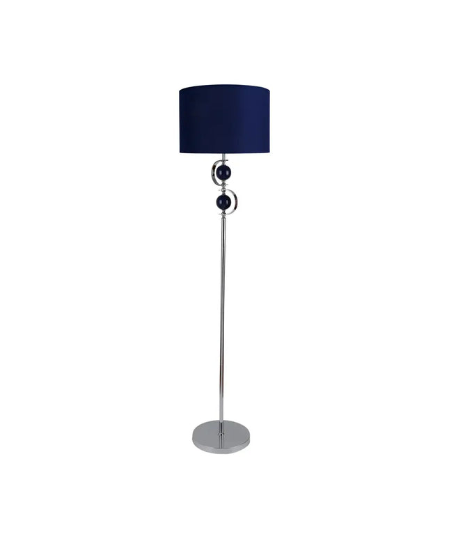 Rialto Floor Lamp - Navy - LL-27-0141BL-Floor Lamps-Lexi Lighting