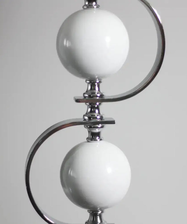 Rialto Floor Lamp - White - LL-27-0141W-Floor Lamps-Lexi Lighting