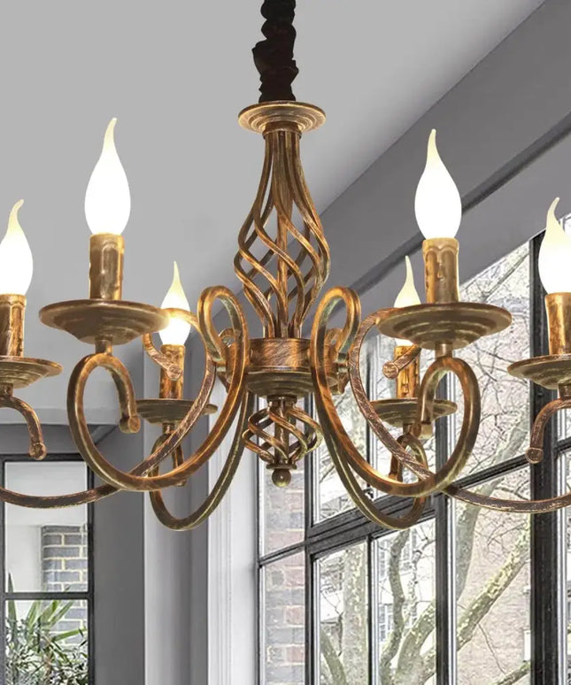 Rustic Chandeliers,6 -Light French Country - Home & Garden > Lighting