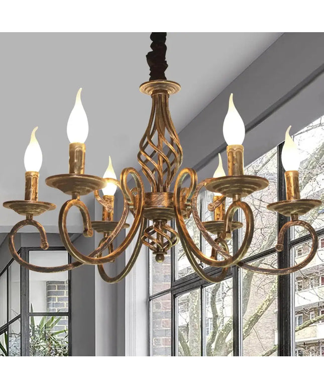 Rustic Chandeliers,6 -Light French Country - Home & Garden > Lighting