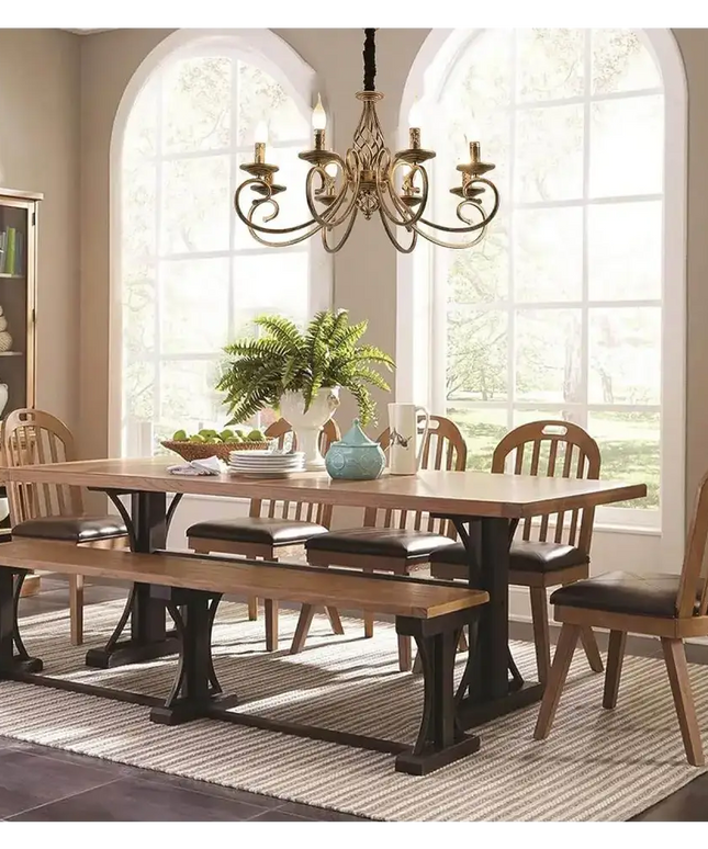 Rustic Chandeliers 8-Light French Country,Vintage Iron - Home & Garden > Lighting