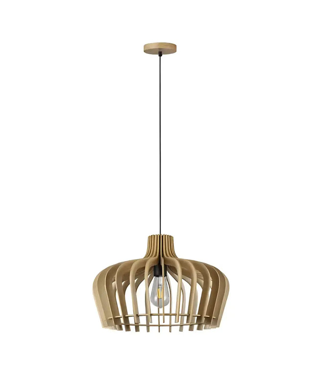 Sands Natural Plywood Pendant Light