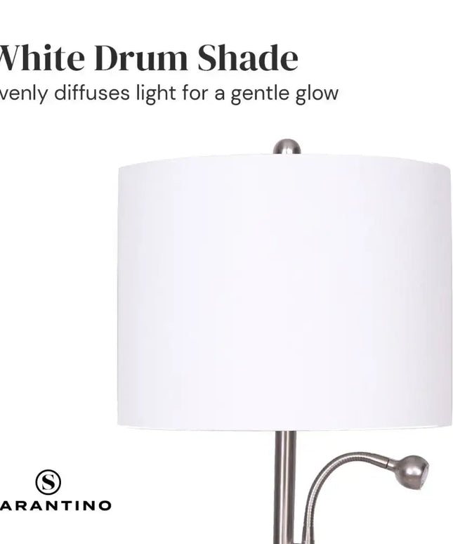 Sarantino 2-in-1 Table Lamp with LED Reading Light-Home & Garden > Lighting-Koala Lamps and Lighting