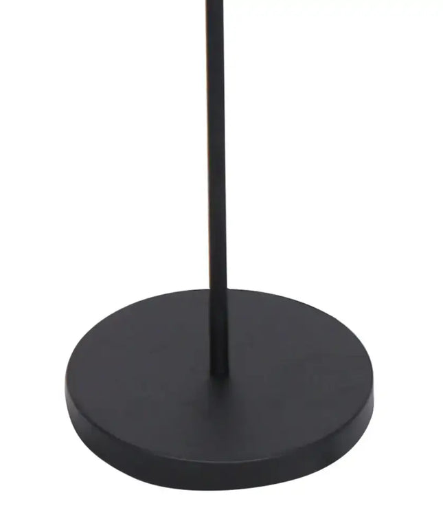Sarantino 3-Light Black Metal Floor Lamp-Home & Garden > Lighting-Koala Lamps and Lighting