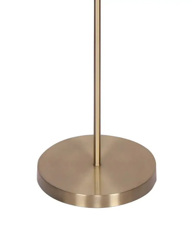 Sarantino 3-Light Gold Metal Floor Lamp with Glass Shades-Home & Garden > Lighting-Koala Lamps and Lighting