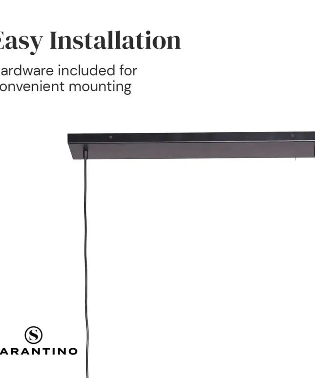 Sarantino 3-Light Hanging Pendant Lamp-Home & Garden > Lighting-Koala Lamps and Lighting