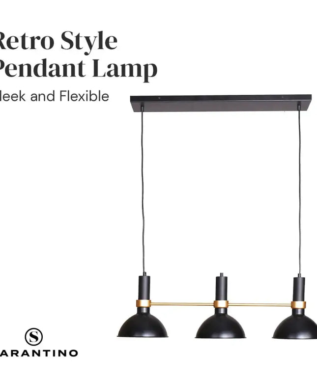 Sarantino 3-Light Hanging Pendant Lamp-Home & Garden > Lighting-Koala Lamps and Lighting