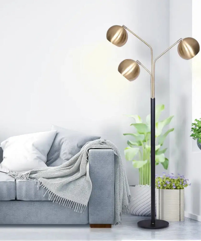 Sarantino Adjustable 3-Arm Arc Lamp-Home & Garden > Lighting-Koala Lamps and Lighting