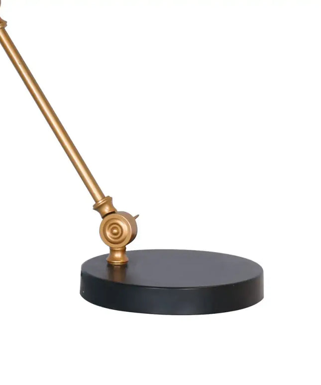 Sarantino Adjustable Metal Table Lamp In Black And Gold-Home & Garden > Lighting-Koala Lamps and Lighting