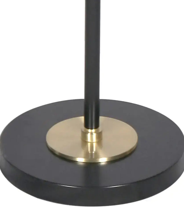 Sarantino Adjustable Two Light Lamp Black and Gold Finish-Home & Garden > Lighting-Koala Lamps and Lighting