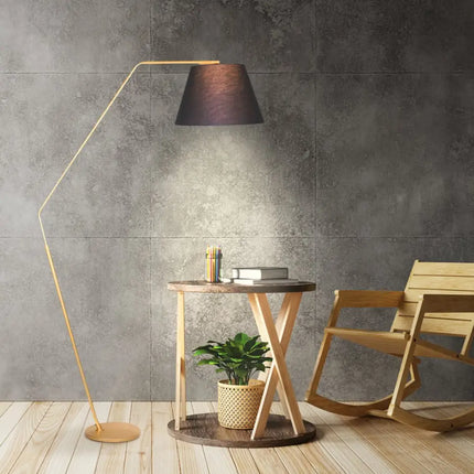 Sarantino Arc Floor Lamp with Empire Shade-Home & Garden > Lighting-Koala Lamps and Lighting