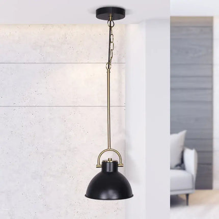 Sarantino Black and Gold Pendant Light-Home & Garden > Lighting-Koala Lamps and Lighting