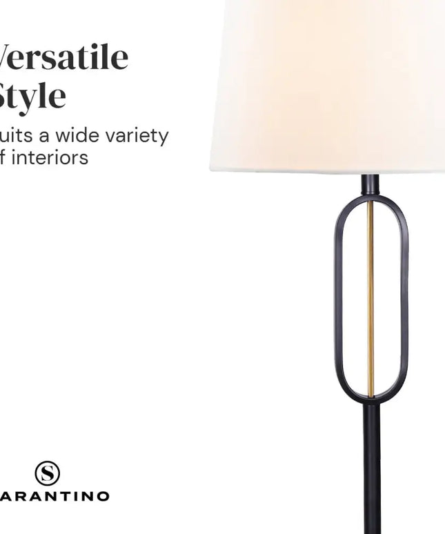 Sarantino Classic Floor Lamp with Empire Shade-Home & Garden > Lighting-Koala Lamps and Lighting