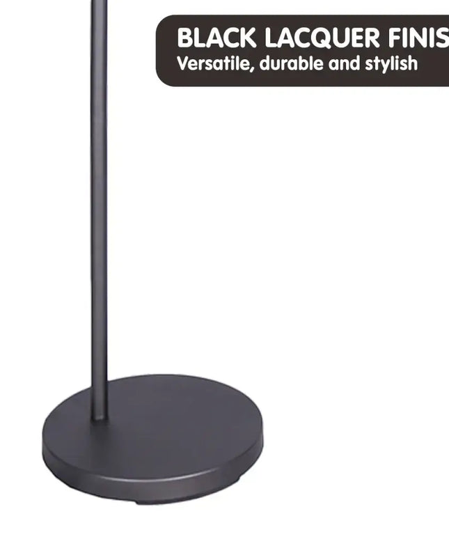 Sarantino Dark Grey Floor Lamp Industrial Chic Adjustable Angle-Home & Garden > Lighting-Koala Lamps and Lighting