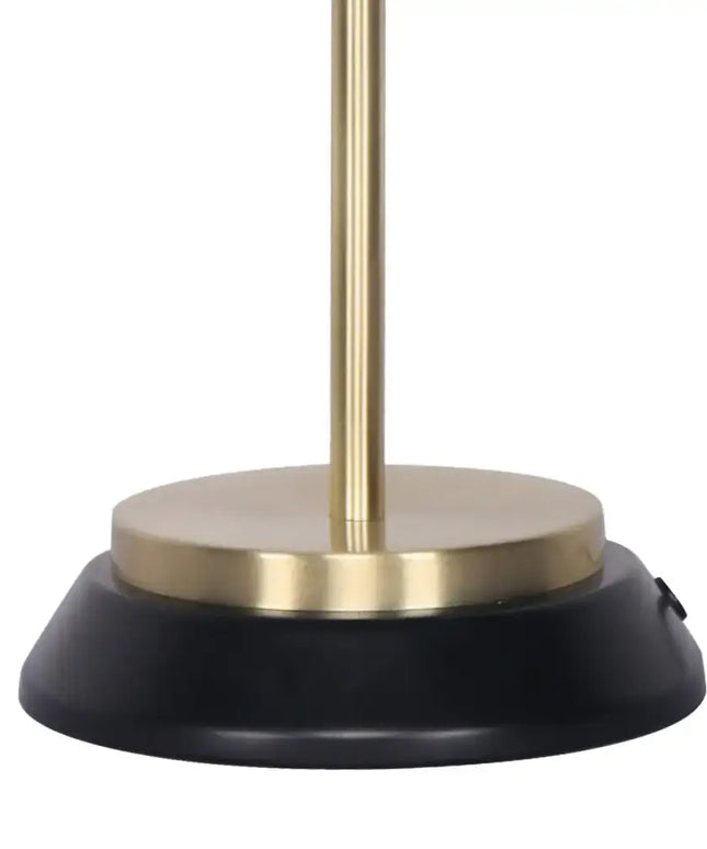 Sarantino Electric Reading Light Table Lamp Brass Finish - Black-Home & Garden > Lighting-Koala Lamps and Lighting
