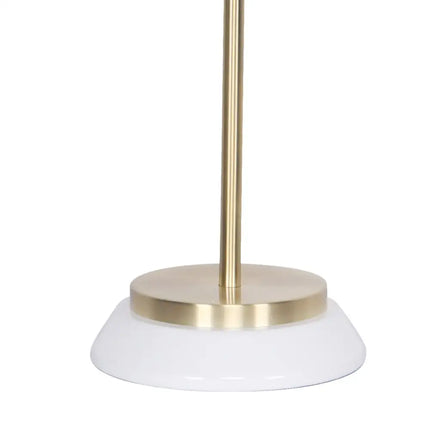 Sarantino Electric Reading Light Table Lamp Brass Finish - White-Home & Garden > Lighting-Koala Lamps and Lighting