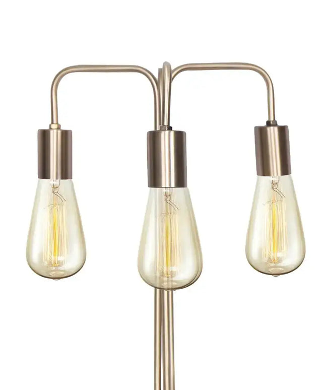 Sarantino Exposed Bulb Industrial Table Lamp-Home & Garden > Lighting-Koala Lamps and Lighting