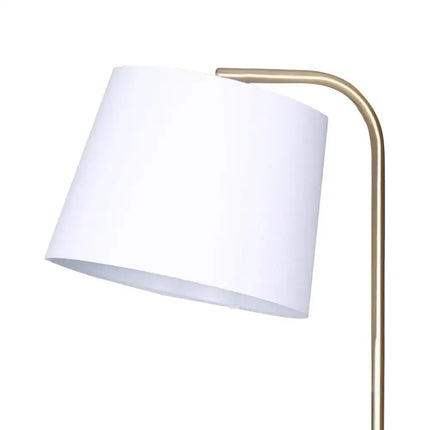Sarantino Glass End Brass Finish Table Top Floor Lamp-Home & Garden > Lighting-Koala Lamps and Lighting
