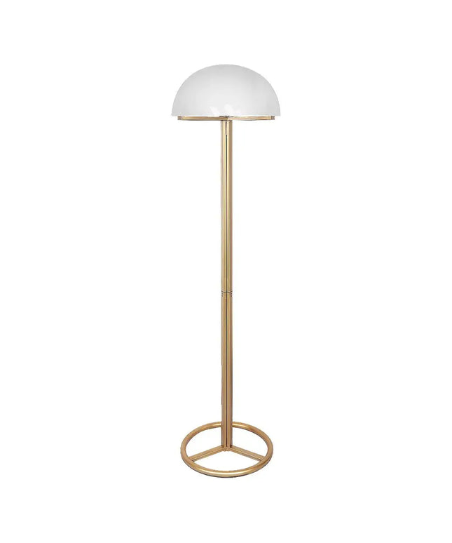 Sarantino Metal Floor Lamp with White Acrylic Shade by Sarantino-Home & Garden > Lighting-Koala Lamps and Lighting