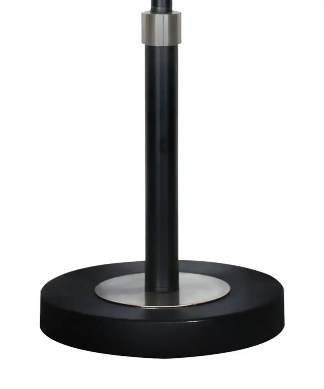 Sarantino Metal Table Lamp with Linen Drum Shade-Home & Garden > Lighting-Koala Lamps and Lighting