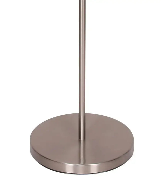 Sarantino Nickel Metal Arc Floor Lamp-Home & Garden > Lighting-Koala Lamps and Lighting