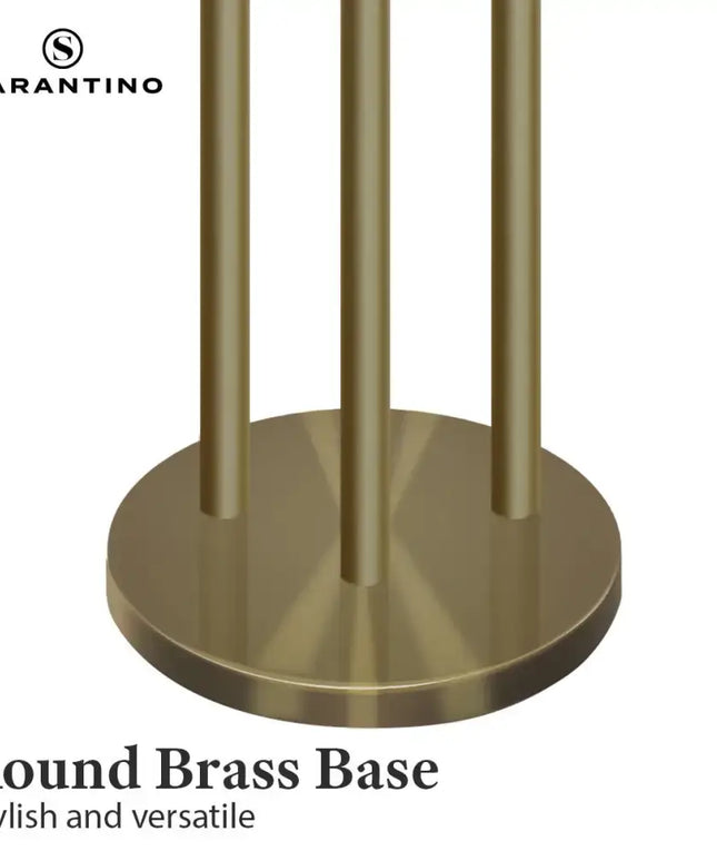 Sarantino Three Metal Shade Floor Lamp-Home & Garden > Lighting-Koala Lamps and Lighting