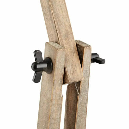 Scandi Modern Natural Wooden Table Lamp Rustic Retro Designer Vintage Light - Home & Garden > Lighting