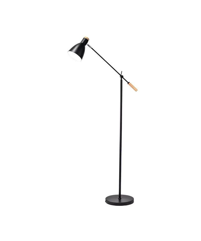 Scandinavian Adjustable Floor Lamp in Black - LL-27-0037B-Floor Lamps-Lexi Lighting