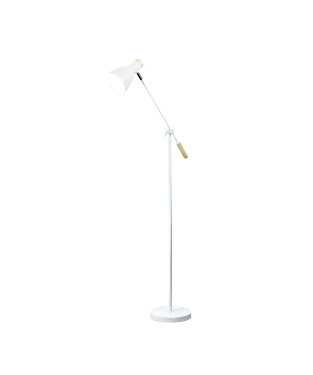 Scandinavian Adjustable Floor Lamp in White - LL-27-0037W-Floor Lamps-Lexi Lighting