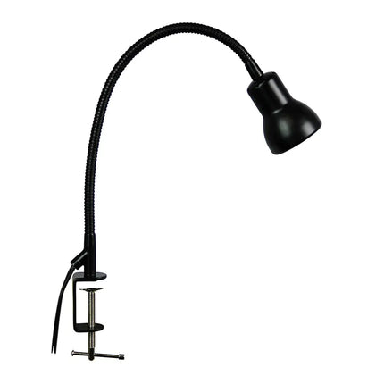 Scope Clamp Lamp Black-TABLE AND FLOOR LAMPS-Oriel