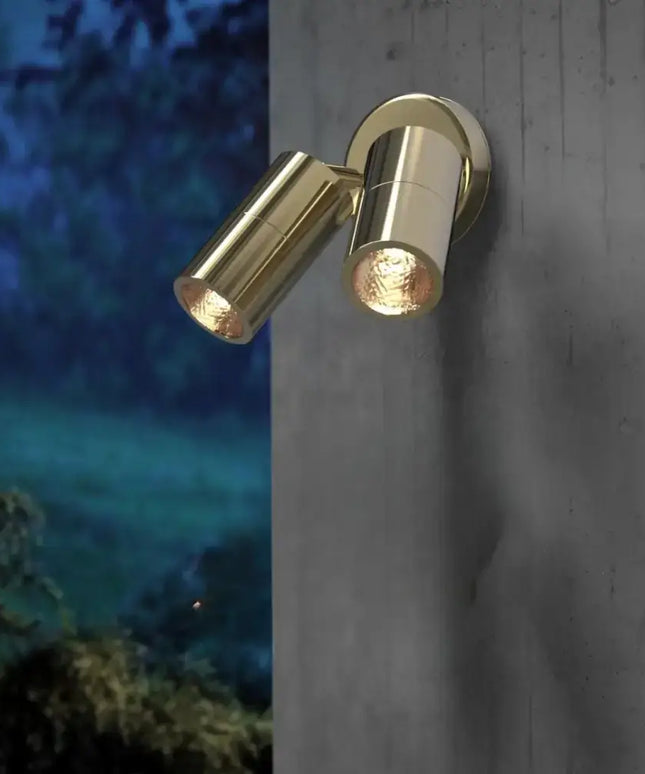 SEASHORE Pillar Tri-Colour LED 2-light Adjustable Wall Spot-Wall Light-Dropli