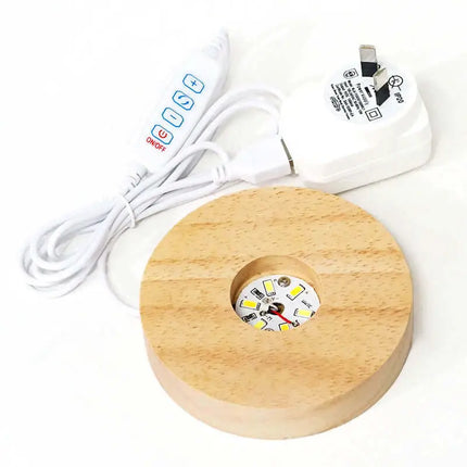 Selenite Fire Bowl With Citrine Rough on Large LED Base - Home & Garden > Home & Garden Others