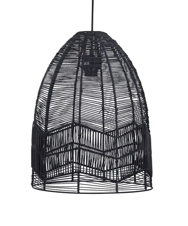 Serang DIY Pendant Black Rattan Cane - OL64457BK