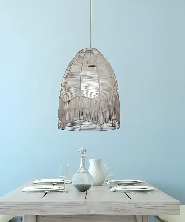 Serang DIY Pendant White Rattan Cane - OL64457WH