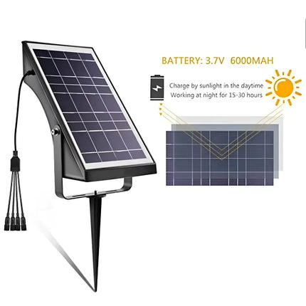 Series II Professional Grade 3000K 4 Piece DIY LED Solar 4 in 1 Garden Spike Kit Green Earth Lighting Australia, Garden, monetii