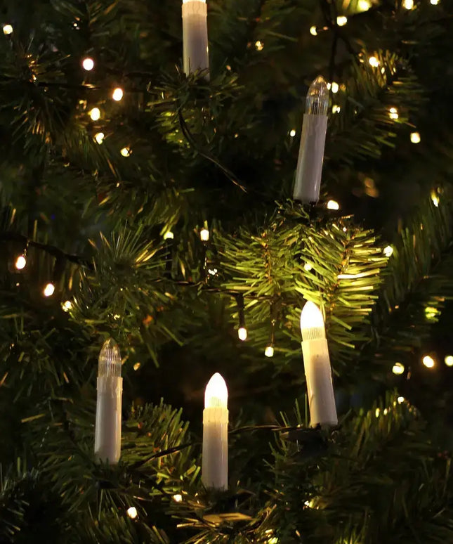 Set of 10 LED Candle String Light-Christmas Table Decoration&Candle-Lexi Lighting