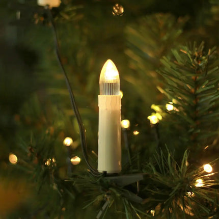 Set of 10 LED Candle String Light-Christmas Table Decoration&Candle-Lexi Lighting