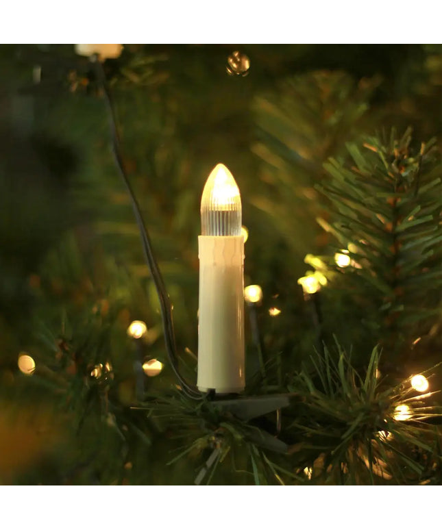Set of 10 LED Candle String Light-Christmas Table Decoration&Candle-Lexi Lighting