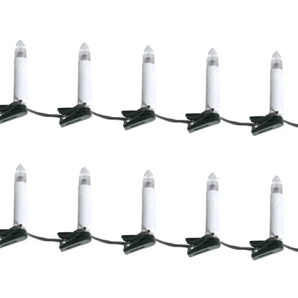 Set of 10 LED Candle String Light-Christmas Table Decoration&Candle-Lexi Lighting