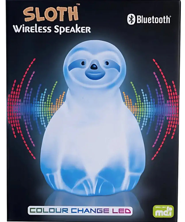 Sloth Wireless Speaker | Bluetooth Speaker with LED Light Show - Home & Garden > Lighting > Table Lamps